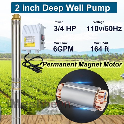 4hp deep well - od, 3/4hp