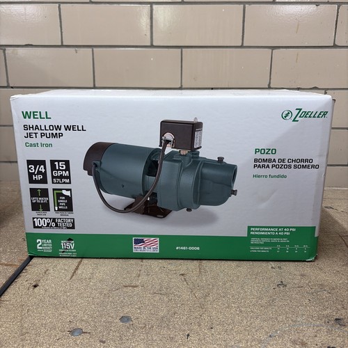 Zoeller shallow well - well, jet